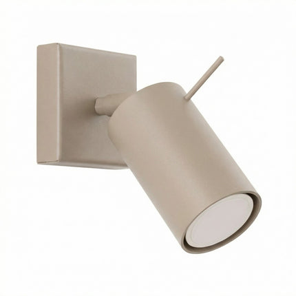 Applique Murale Directionnelle LED Taupe, packshot sur fond blanc