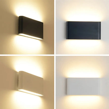 Applique murale LED à éclairage bidirectionnel haut et bas