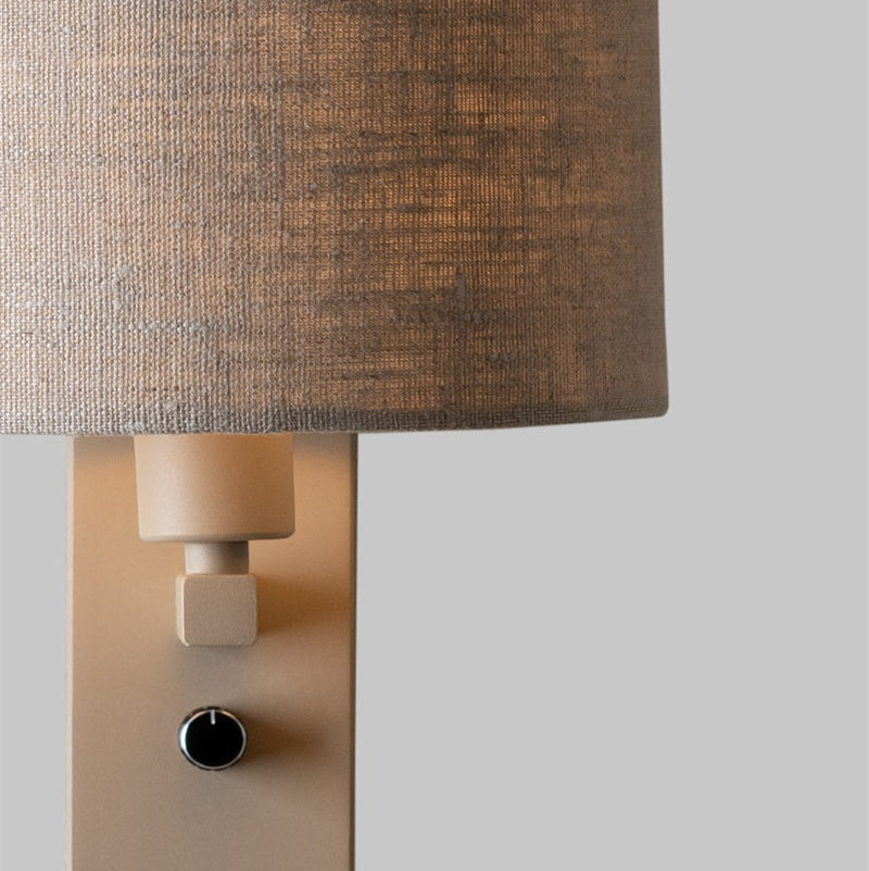 Dimensions Aplique de pared Florence Sand and Light Linen