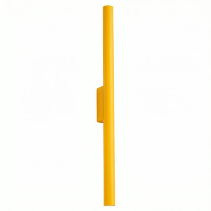 Applique Murale Halo 2 Faisceaux Jaune Ambré en Acier, packshot sur fond blanc