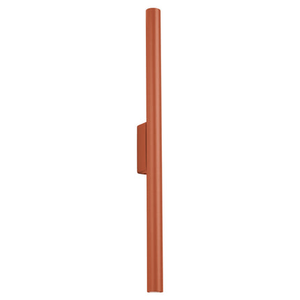 Applique Murale Halo 2 Faisceaux Rouge Ocre en Acier, packshot sur fond blanc