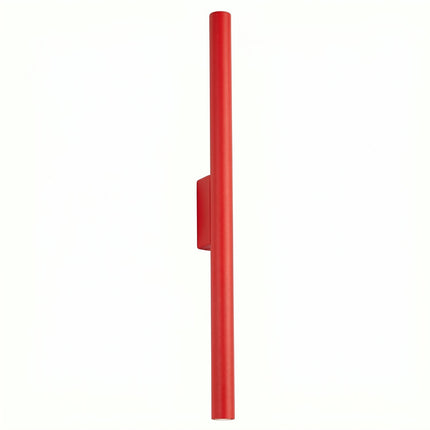 Applique Murale Halo 2 Faisceaux Rouge Vif en Acier, packshot sur fond blanc