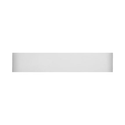 Applique murale en aluminium brossé coloris blanc