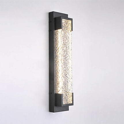 Caractéristiques de l'applique murale LED cascade en acier