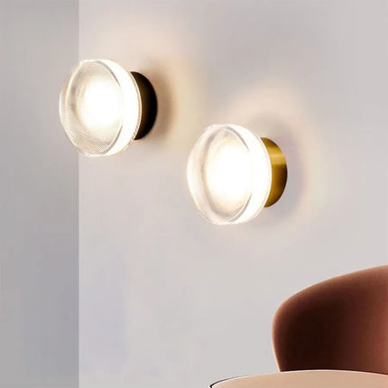 Applique murale LED espagnole allumée à la lumière chaude