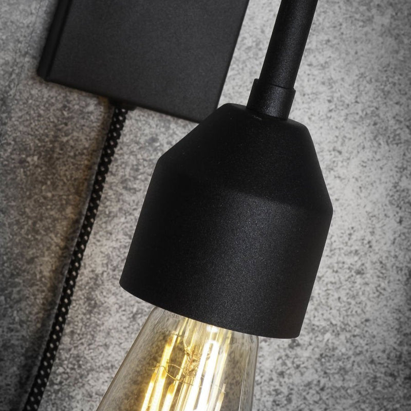Dimensions Applique Murale Madrid Fer Noir S