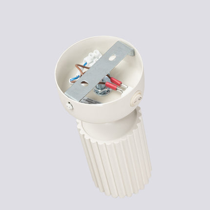 Applique murale orientable Oslo avec interrupteur beige, vue de détail