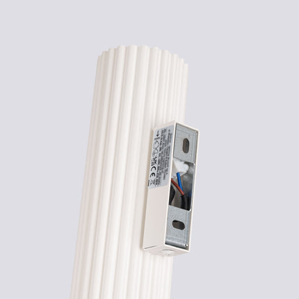 Applique murale Oslo 20 beige sable, vue arrière montrant le support de fixation