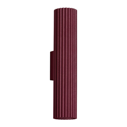 Applique murale Oslo 30 cm bordeaux, packshot sur fond blanc