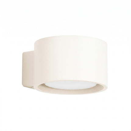 Applique murale Pastille beige, packshot sur fond blanc