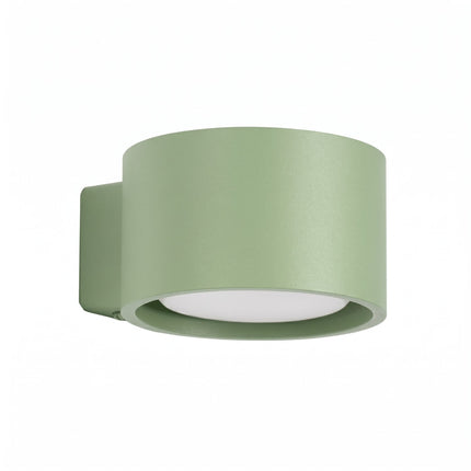 Applique murale Pastille vert sauge, packshot sur fond blanc