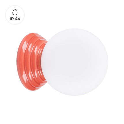 applique murale perle céramique pêche ip44, vue produit