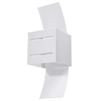 Applique Murale Rampe Blanche sur fond neutre