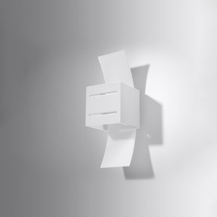 Applique Murale Rampe Blanche dans un salon