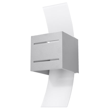Applique Murale Rampe Grise sur fond neutre