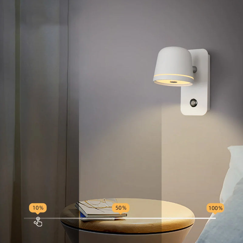 Dimensions Dimmbare Touch-LED-Wandleuchte