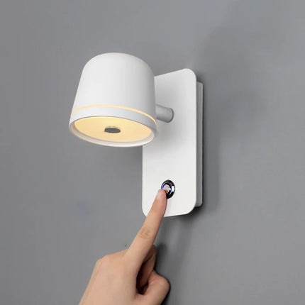 Tête orientable de l'applique murale LED tactile dirigée pour la lecture