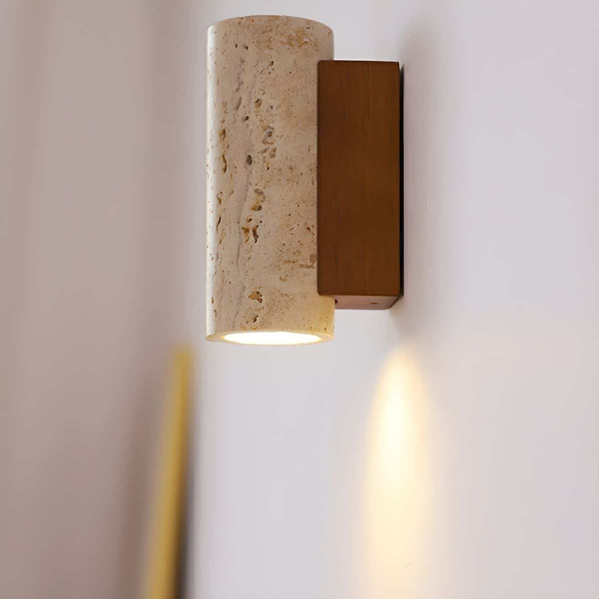 Travertine Stone Wall Sconces