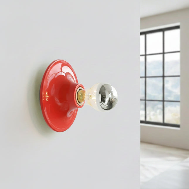 Modern Creative Iron Colorful Wall Lamp