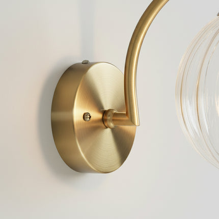 Glass Ball Wall Light