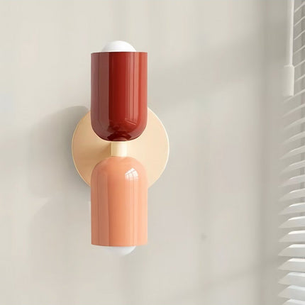 Bunte skandinavische Wandleuchte