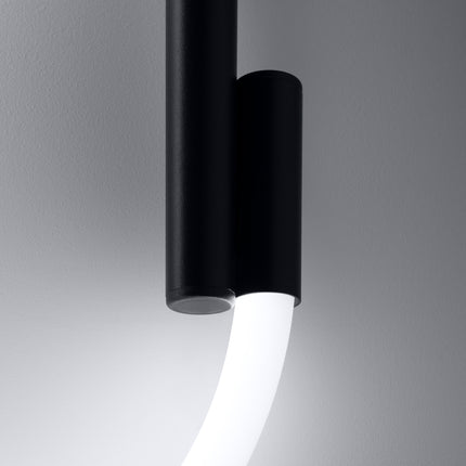 Détail du raccord et de la fixation de l'Applique Tube LED Réglable