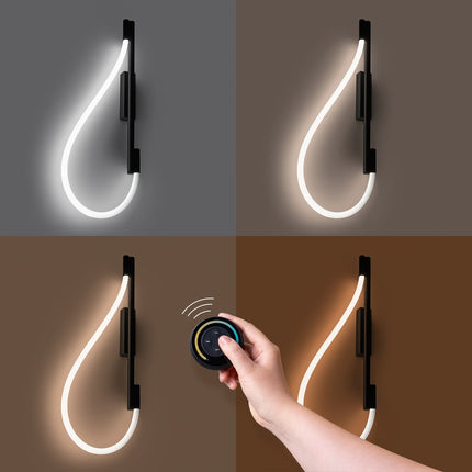 Télécommande de l'Applique Tube LED Réglable : ON/OFF, intensité et température 2700-6500K