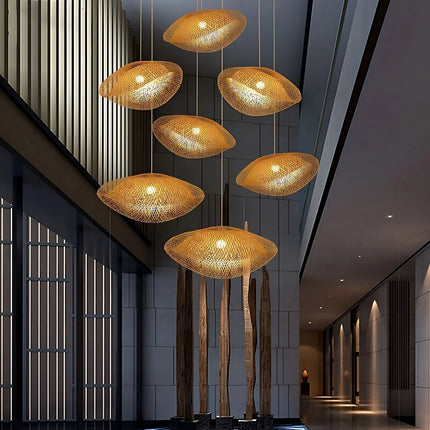 Suspension en Bambou Artisanale
