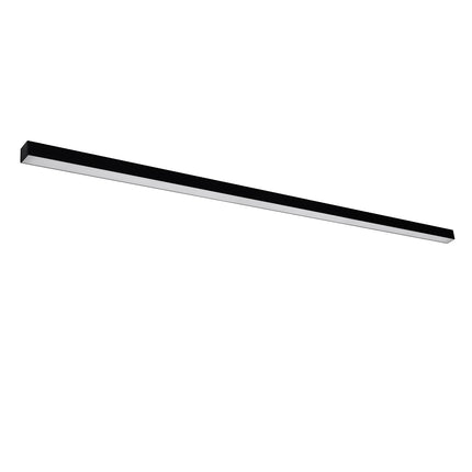 Applique Barre Moderne 200 cm noire sur fond neutre, packshot