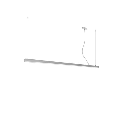 Suspension Barre Moderne 200 cm grise sur fond neutre, packshot