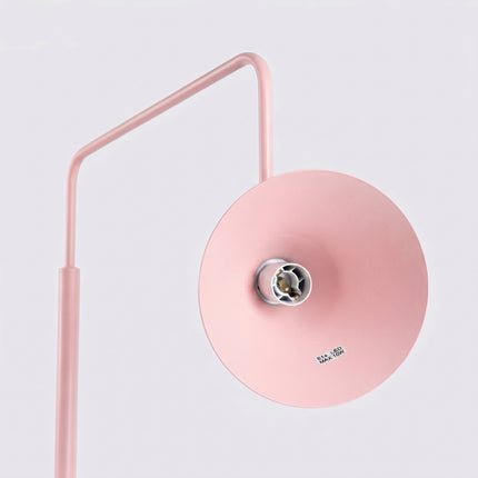 Lampadaire Bergen cône rose poudré, détail de la platine