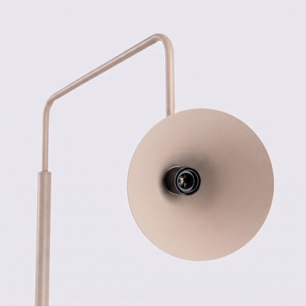 Lampadaire Bergen cône taupe, mécanisme et raccordement