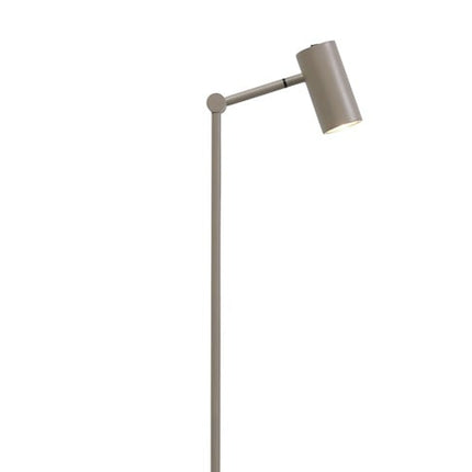 Lampadaire Montreux LED fer sable, vue packshot complète
