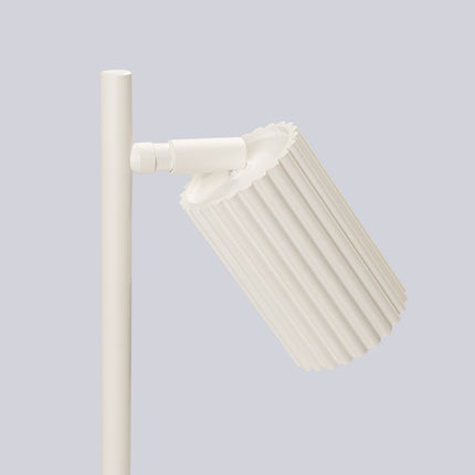 Articulation orientable entre la tige et la tête de la lampe Oslo beige