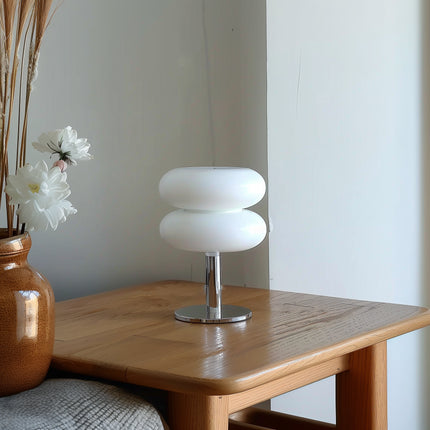 Tischlampe aus Glas im italienischen Design