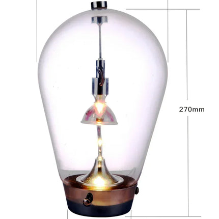 Lampe LED magnétique avec lumière blanche chaude, idéale pour un éclairage confortable dans le bureau.