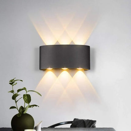 Waterproof Aluminum LED Wall Lamp