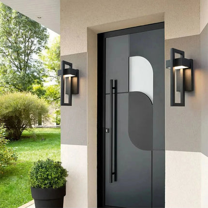 Design moderne de la lampe murale pour extérieur