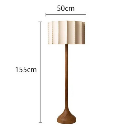 Lampe en bois au design patte d'éléphant avec ampoule LED pour un éclairage durable.