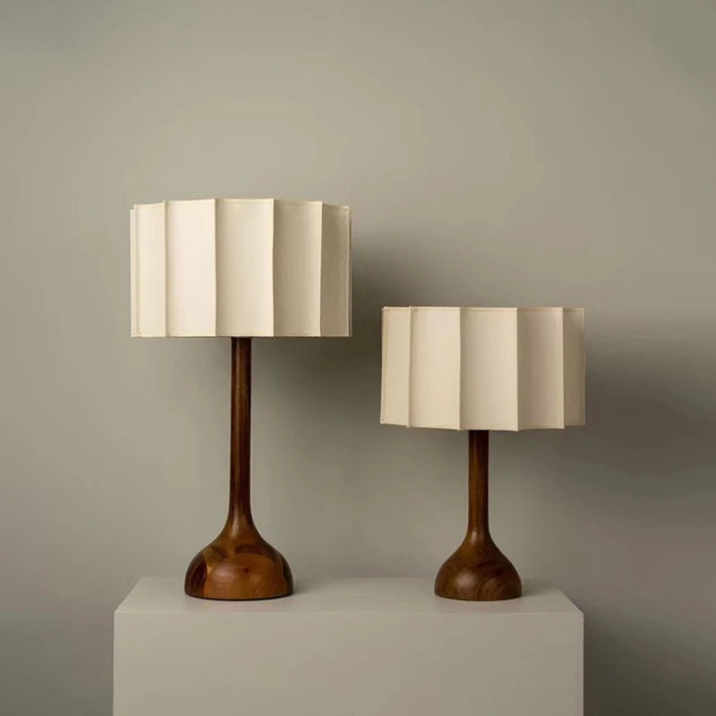 Dimensions Lampe Nordique Patte d'Éléphant Bois