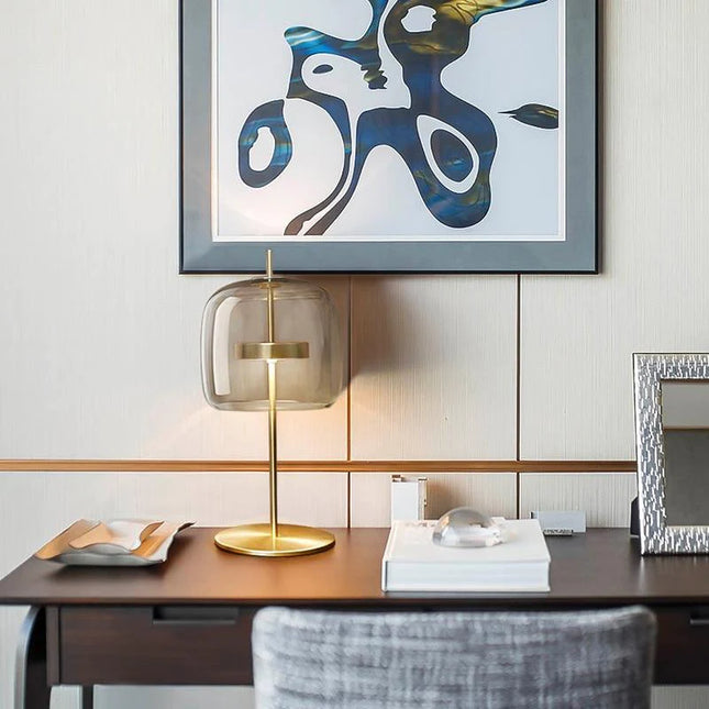 Lampe Nordique Moderne en Verre