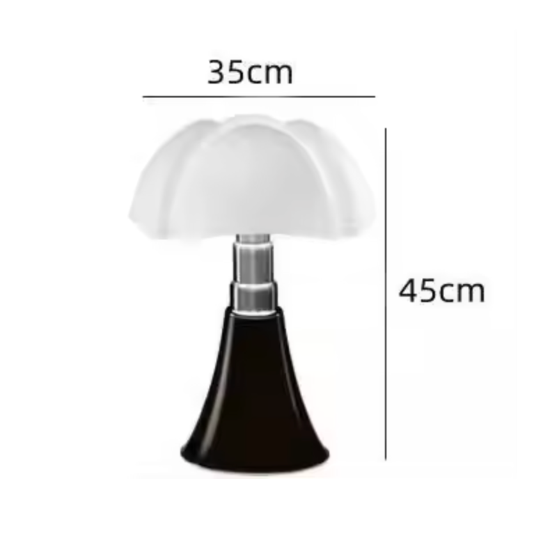 Dimensions Lámpara de Mesa Murciélago Escandinava