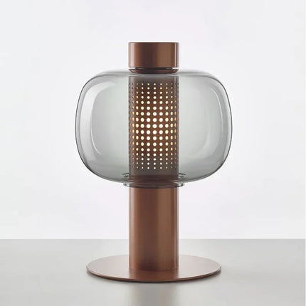 Lampe de table moderne en verre design nordique modèle 4