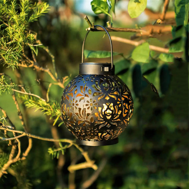 Dekorative LED-Solarlaterne