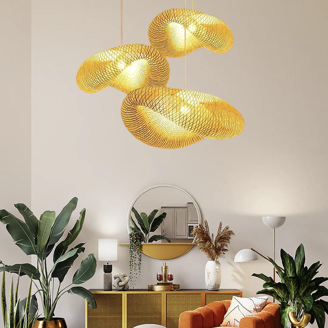 Handmade Bamboo Pendant Light