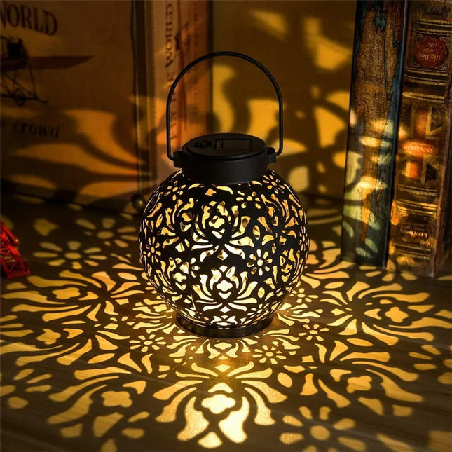 Dekorative LED-Solarlaterne