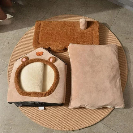 Maison pour chat lavable au design moderne et épuré