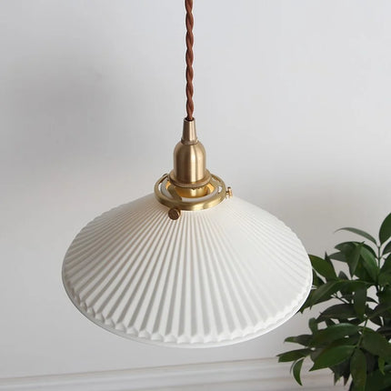 LED Ceramic Hanging Wall Light