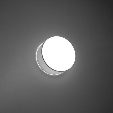 Plafonnier Arène 25 gris diffusant une lumière douce