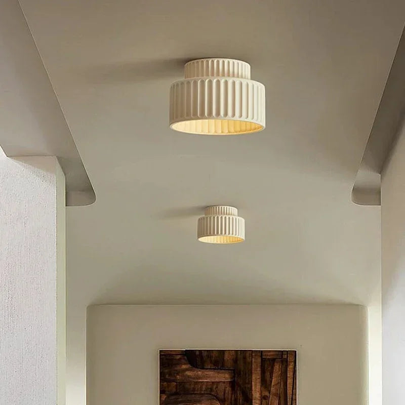 Dimensions Lámpara de techo LED de resina nórdica